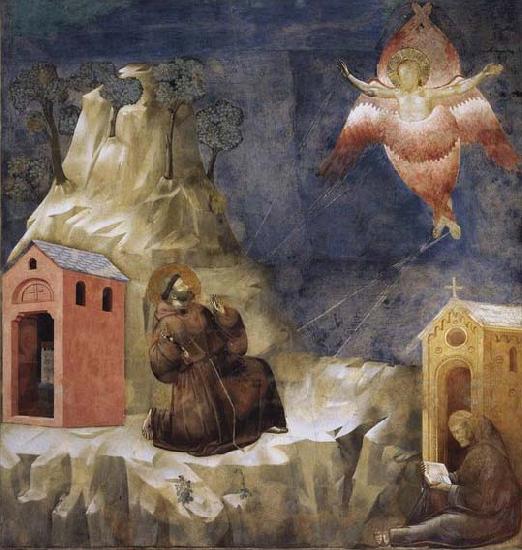 GIOTTO di Bondone Stigmatization of St Francis Sweden oil painting art